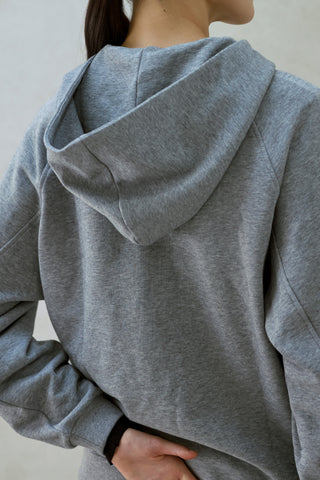 ベビーキャリアアウター  スウェットフルジップパーカー