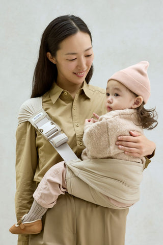 Konny 安心ヒップシート 抱っこ紐 / コーデュロイ