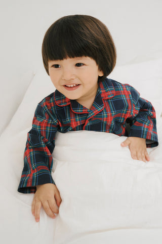 [Holiday] タータンチェックパジャマセット