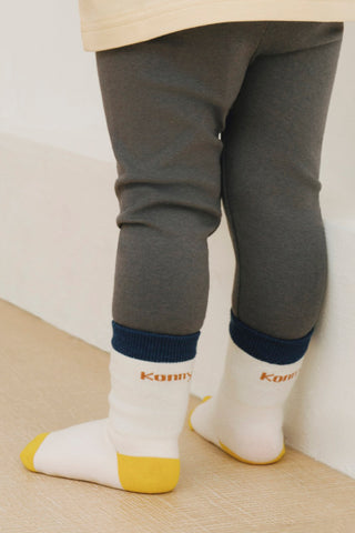 [25FW] Easy-fit シンプル＆ストライプソックス（2P）