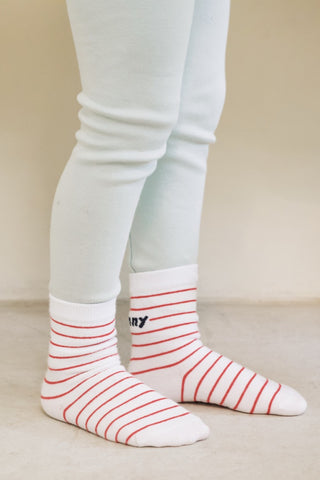 【2/12 お昼12時発売予定】Easy-fit レタリングソックス（2P）