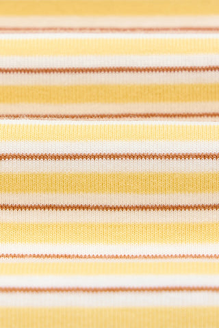 [26SS] コットンストレッチ ボーダーパジャマセット