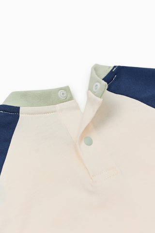 【2/12 お昼12時発売予定】[26SS] コットン ラグラン 7分袖Tシャツ