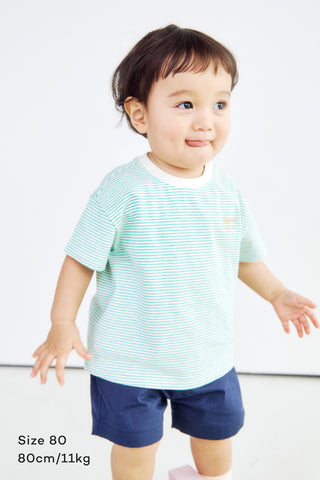 [26SS] ストライプ 半袖Tシャツ