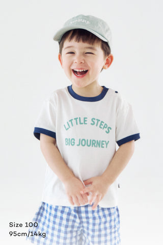 [26SS] ソフトコットン パイピング 半袖Tシャツ