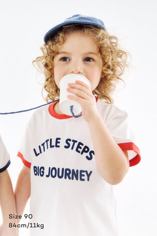 [26SS] ソフトコットン パイピング 半袖Tシャツ