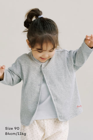 [26SS] ソフトモダールリブカーディガン