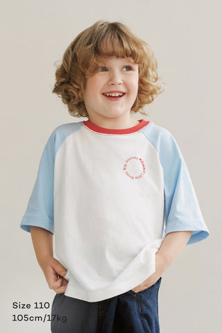 【2/12 お昼12時発売予定】[26SS] コットン ラグラン 7分袖Tシャツ