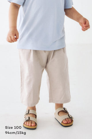 [26SS] コットンリラックス クロップドパンツ（8分丈）