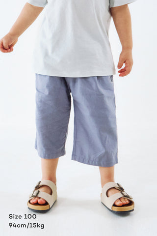 [26SS] コットンリラックス クロップドパンツ（8分丈）