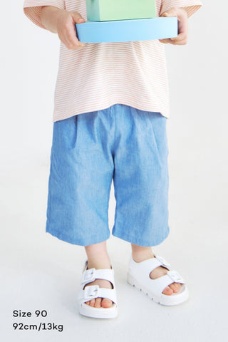 [26SS] コットンリラックス クロップドパンツ（8分丈）