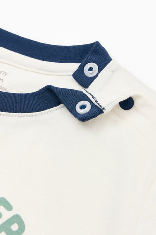 [26SS] ソフトコットン パイピング 半袖Tシャツ