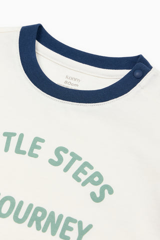 [26SS] ソフトコットン パイピング 半袖Tシャツ