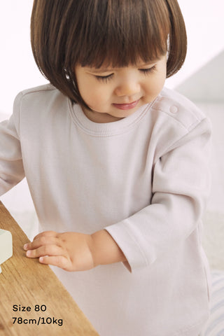 モダールリブ 長袖Tシャツ