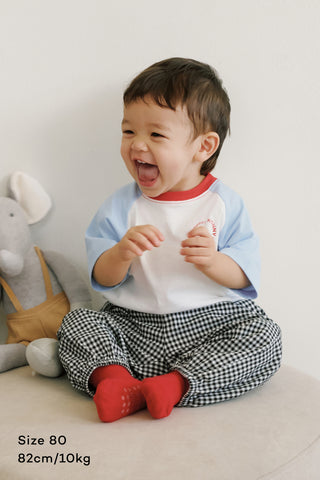 [26SS] チェックリラックスジョガーパンツ