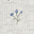 Gray Blue Flower T
