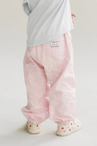 [26SS] チェックリラックスジョガーパンツ