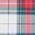 White Tartan Check BIB